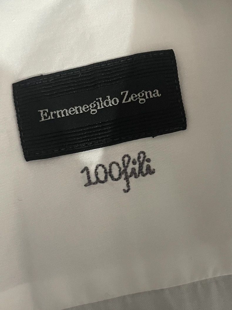 Ermenegildo Zegna Zegna Men's Casual Long Sleeve Shirt Size US L / EU 52-54 / 3 - 4 Thumbnail