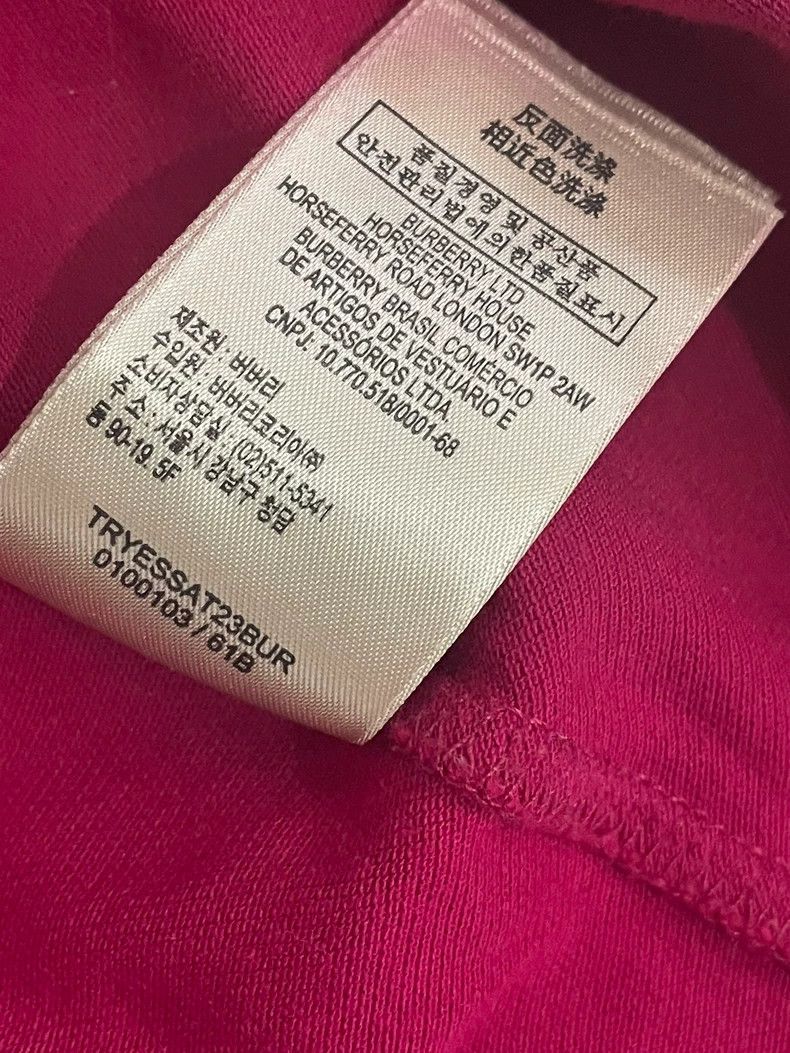 Burberry Burberry Women's Short Sleeve Polo Shirt Size US M / EU 48-50 / 2 - 6 Thumbnail