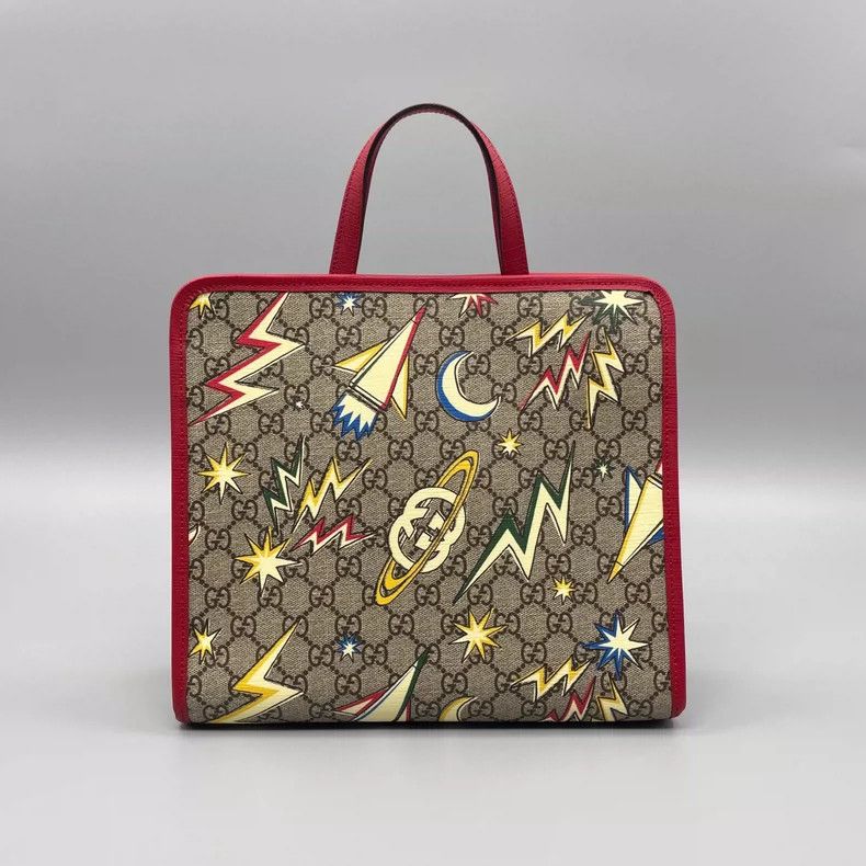 Gucci Gucci Kids Tote Bag with Lightning Design Size ONE SIZE - 2 Thumbnail