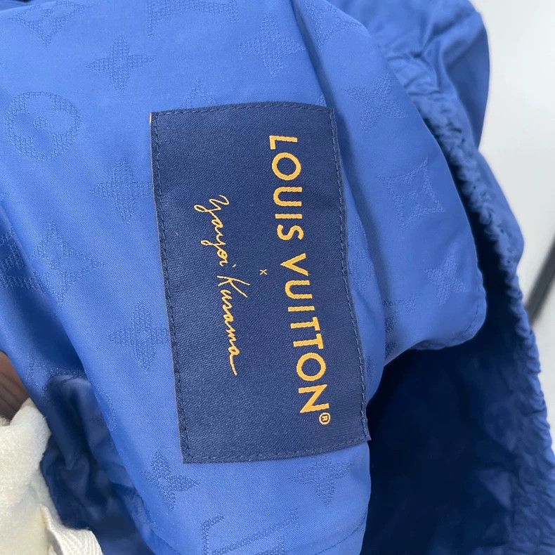 Louis Vuitton Louis Vuitton Blue Logo Jacket with Print Size US L / EU 52-54 / 3 - 3 Thumbnail