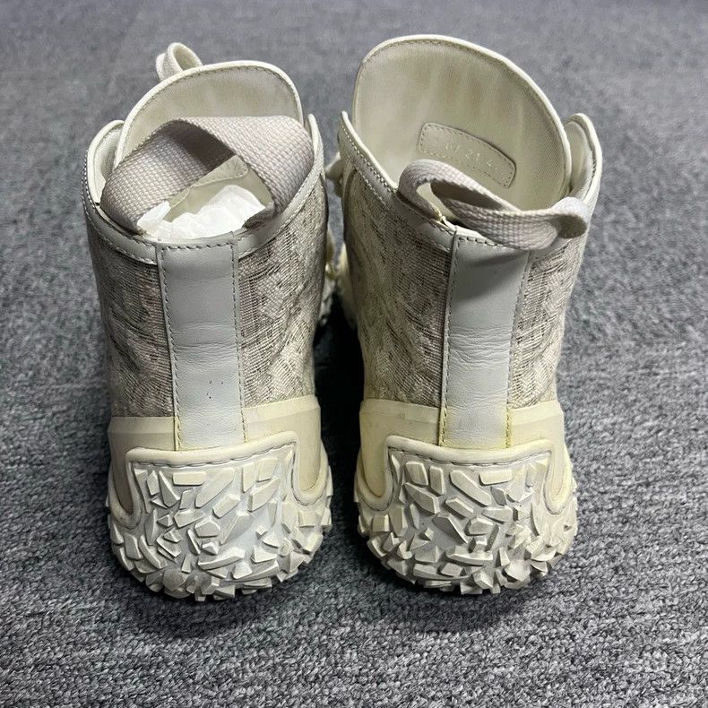 Dior Dior White High-Top Casual Sneakers Size US 10.5 / EU 43-44 - 3 Thumbnail