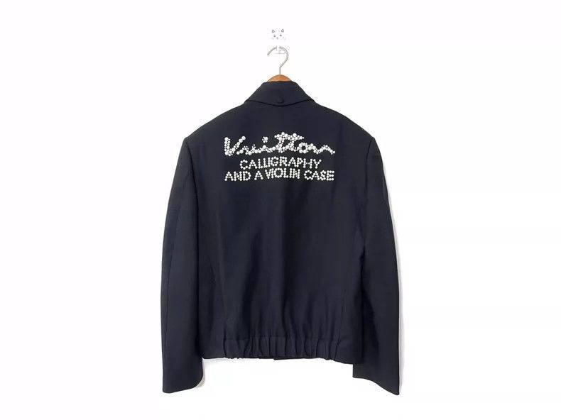 Louis Vuitton Louis Vuitton Pearl Jacket Wool Coat Size US L / EU 52-54 / 3 - 2 Thumbnail