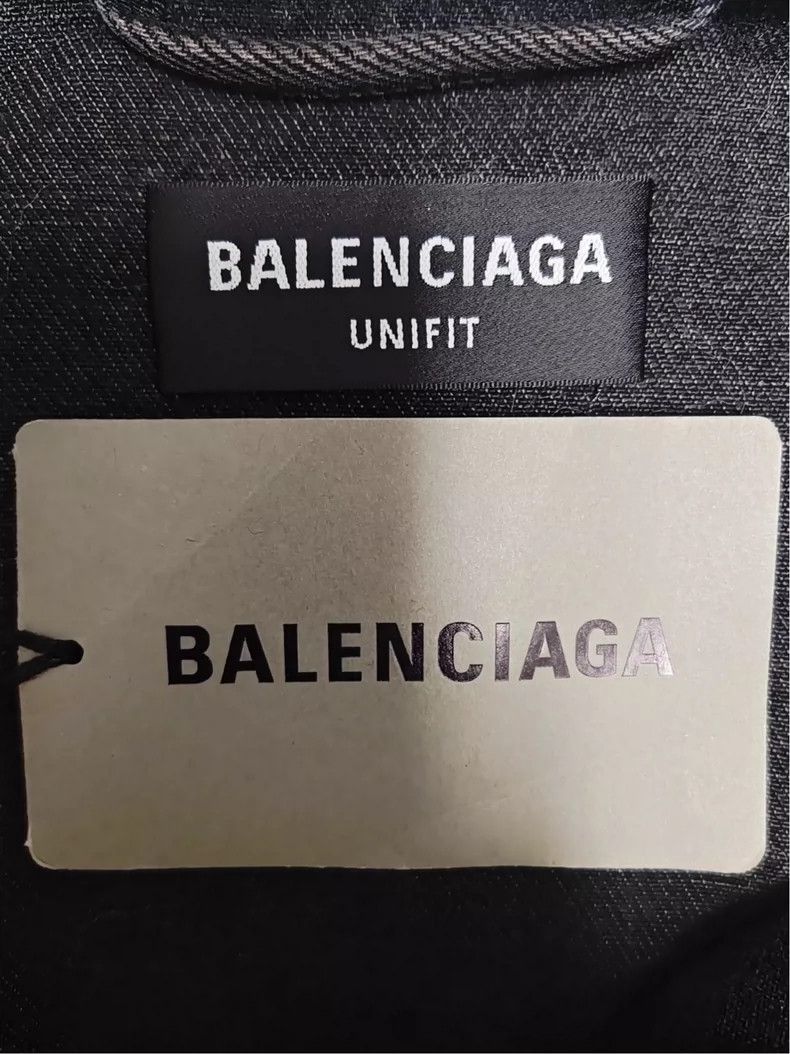 Balenciaga Balenciaga Graffiti Light-Up Denim Jacket Size US XS / EU 42 / 0 - 4 Thumbnail