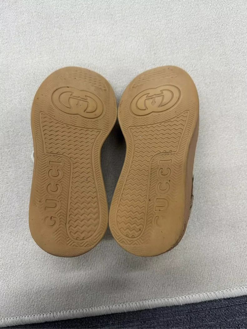 Gucci Gucci Brown Logo Sneakers Size 37.5 Size US 7.5 / EU 40-41 - 4 Thumbnail