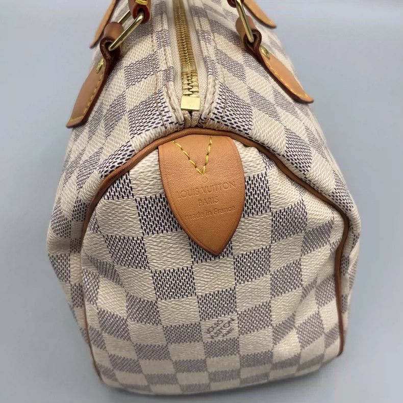 Louis Vuitton Louis Vuitton Speedy 25 Checkered Handbag Size ONE SIZE - 6 Thumbnail