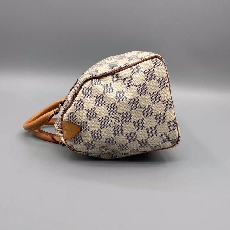 Louis Vuitton Louis Vuitton Speedy 25 Checkered Handbag Size ONE SIZE - 4 Thumbnail