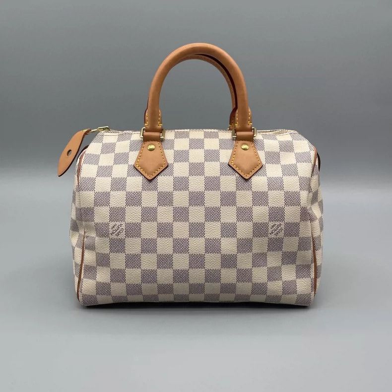 Louis Vuitton Louis Vuitton Speedy 25 Checkered Handbag Size ONE SIZE - 2 Thumbnail