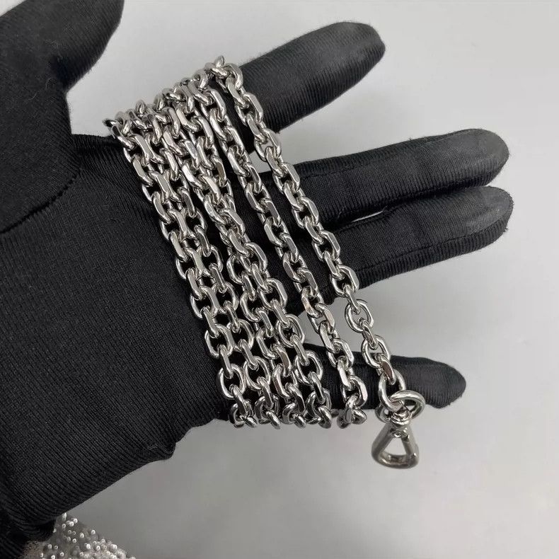 MCM MCM Silver Envelope Shoulder Crossbody Bag Size ONE SIZE - 7 Thumbnail