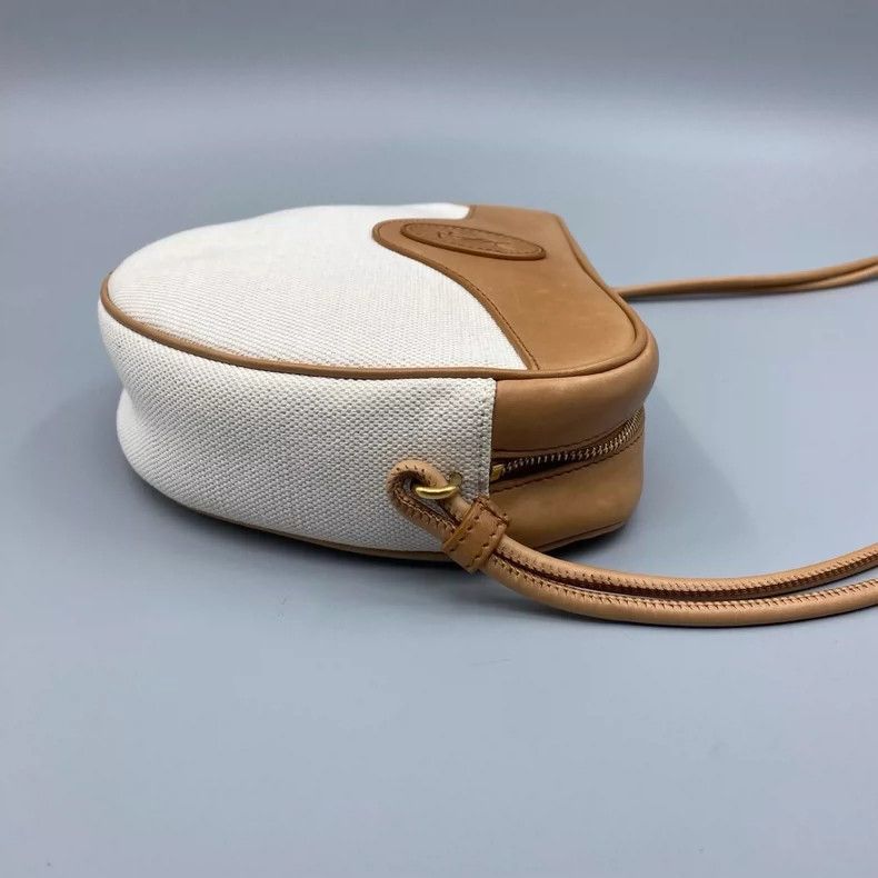 Yves Saint Laurent YSL Canvas Leather Heart Crossbody Bag Size ONE SIZE - 5 Thumbnail