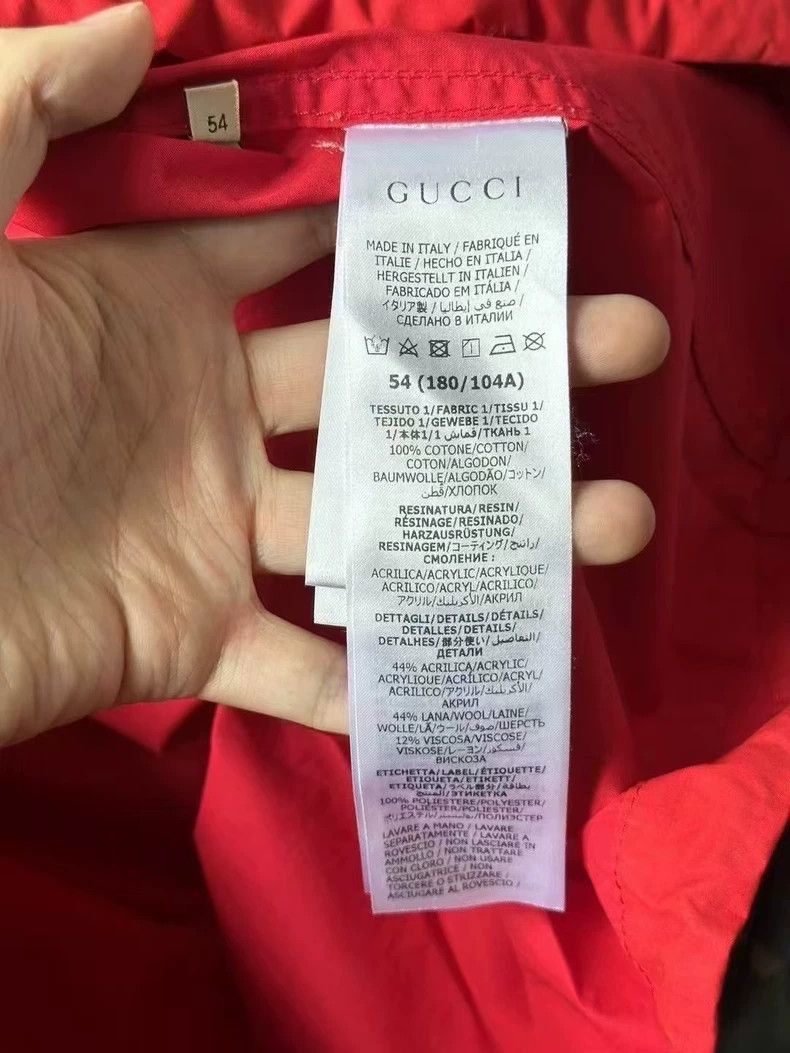 Gucci Gucci Half-Zip Windbreaker Jacket Size US XXL / EU 58 / 5 - 4 Thumbnail