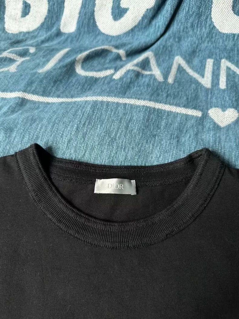 Dior Dior x sacai Short Sleeve T-Shirt Size US XL / EU 56 / 4 - 5 Thumbnail