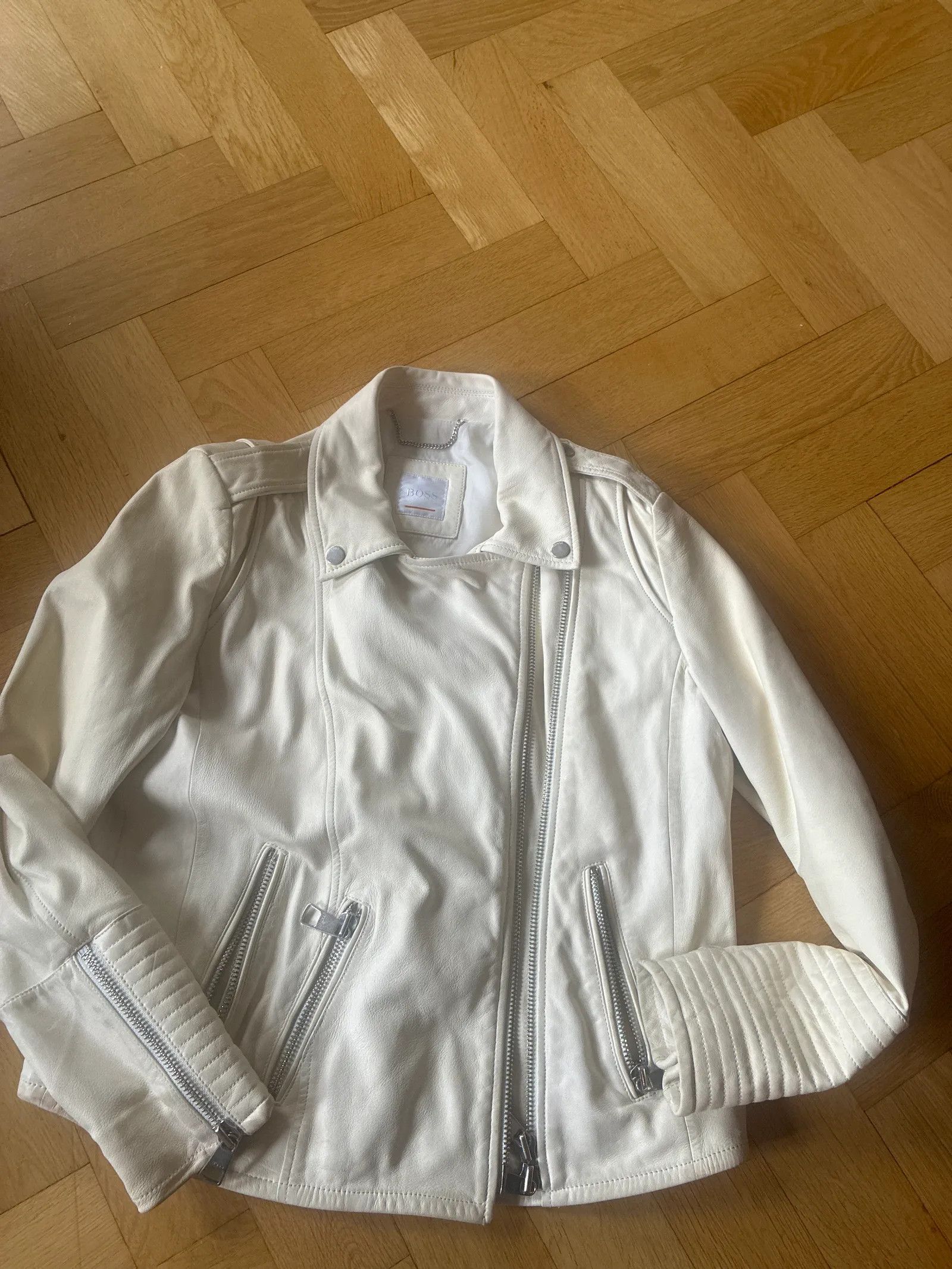 Hugo Boss Boss Leather Jacket Size S / US 4 / IT 40 - 4 Thumbnail