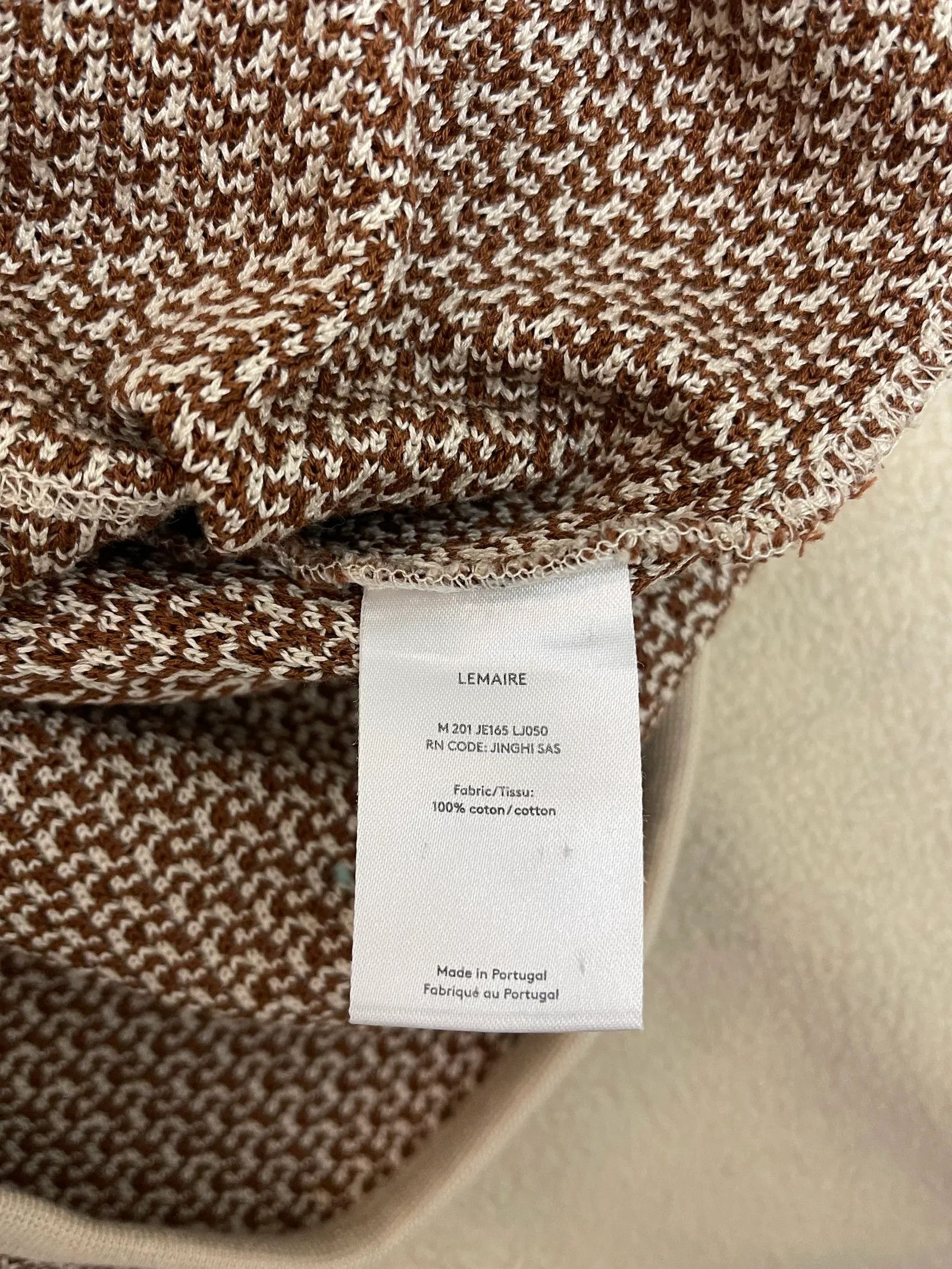 Lemaire Lemaire Lemaire Knitted Polo Polo knit Size US M / EU 48-50 / 2 - 3 Thumbnail