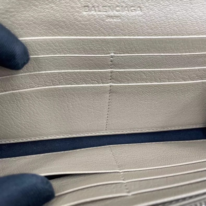 Balenciaga Balenciaga Long Zipper Wallet with Studs Size ONE SIZE - 8 Thumbnail