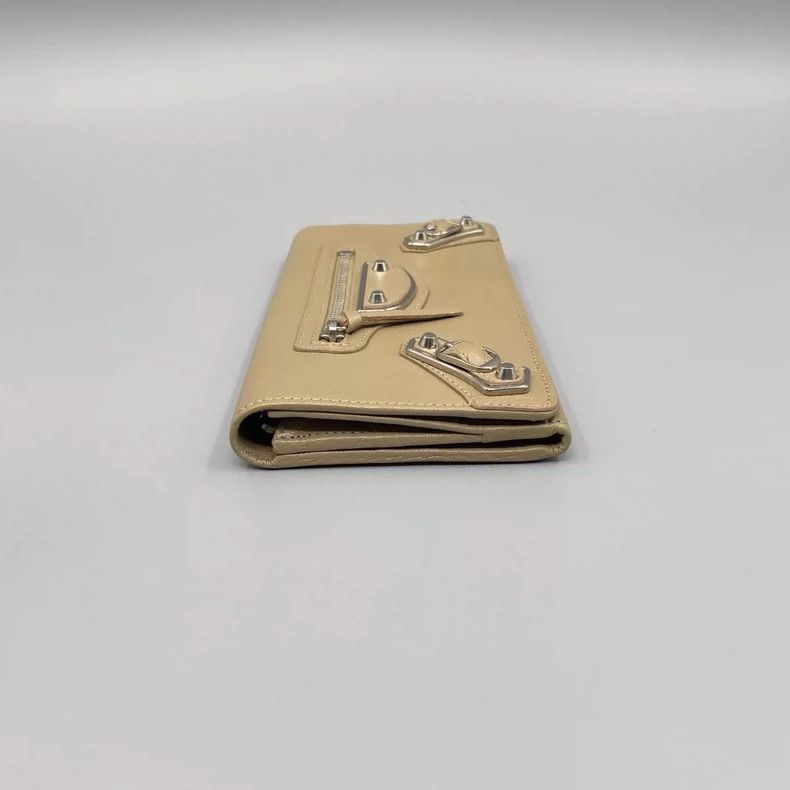 Balenciaga Balenciaga Long Zipper Wallet with Studs Size ONE SIZE - 3 Thumbnail