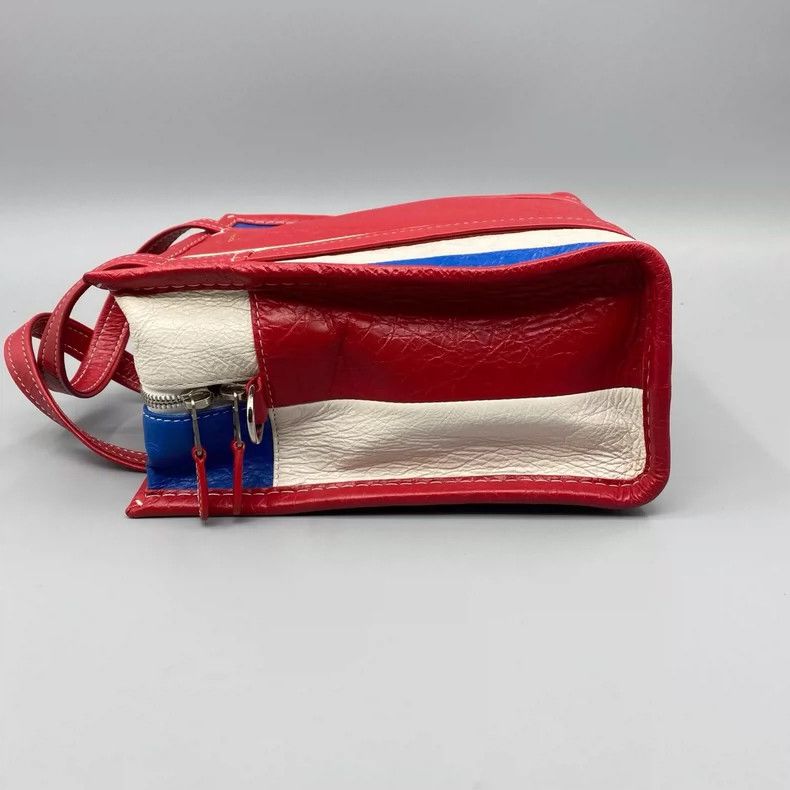 Balenciaga Balenciaga Bazar Colorful Stripe Shopping Bag Size ONE SIZE - 4 Thumbnail