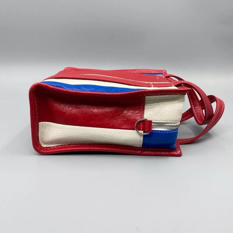 Balenciaga Balenciaga Bazar Colorful Stripe Shopping Bag Size ONE SIZE - 5 Thumbnail