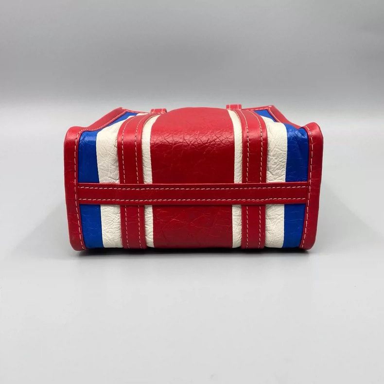 Balenciaga Balenciaga Bazar Colorful Stripe Shopping Bag Size ONE SIZE - 3 Thumbnail
