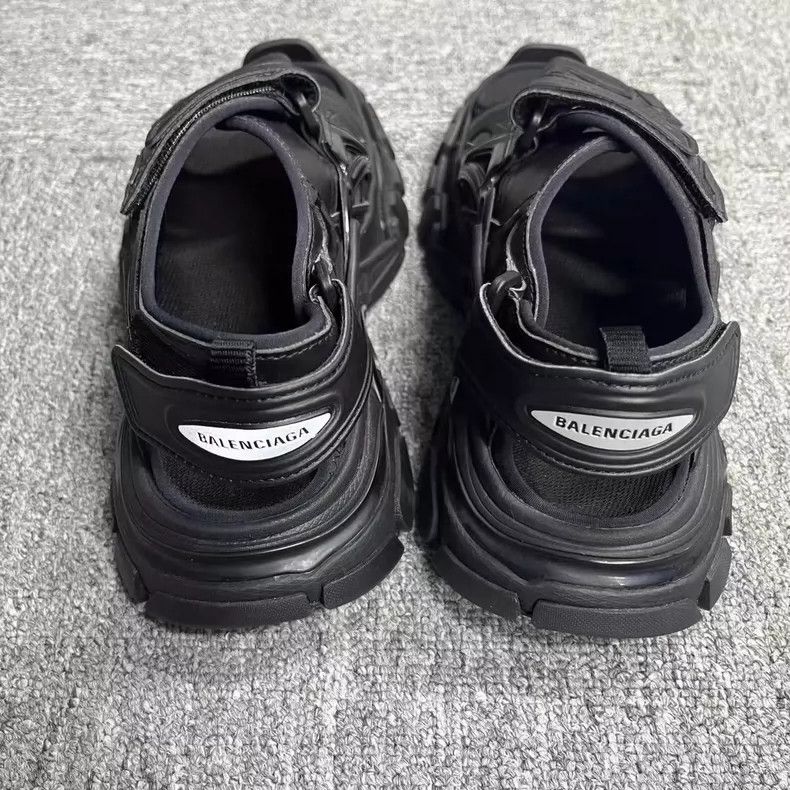 Balenciaga Balenciaga Black Track 2.0 Sandals Size US 5.5 / EU 38 - 4 Thumbnail