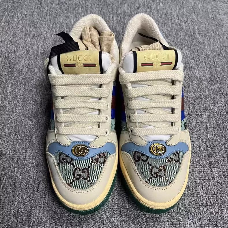 Gucci Gucci Fashion Low-top Sneakers with Crystals Size US 5 / EU 37 - 2 Thumbnail