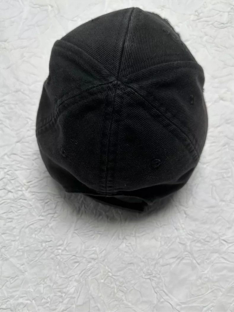 Balenciaga Balenciaga Flame Embroidered Cap Baseball Hat Size ONE SIZE - 4 Thumbnail
