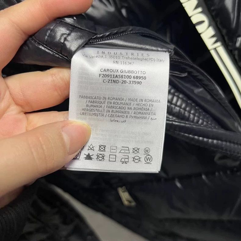 Moncler Moncler Black Zippered Down Jacket Size US S / EU 44-46 / 1 - 4 Thumbnail