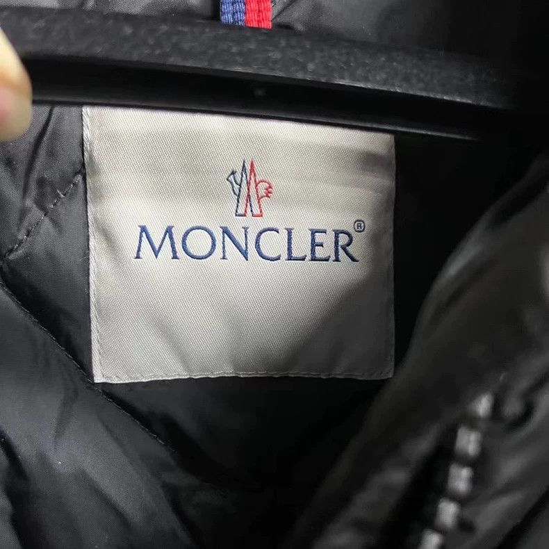 Moncler Moncler Black Quilted Zip Collar Jacket Size US XXS / EU 40 - 3 Thumbnail