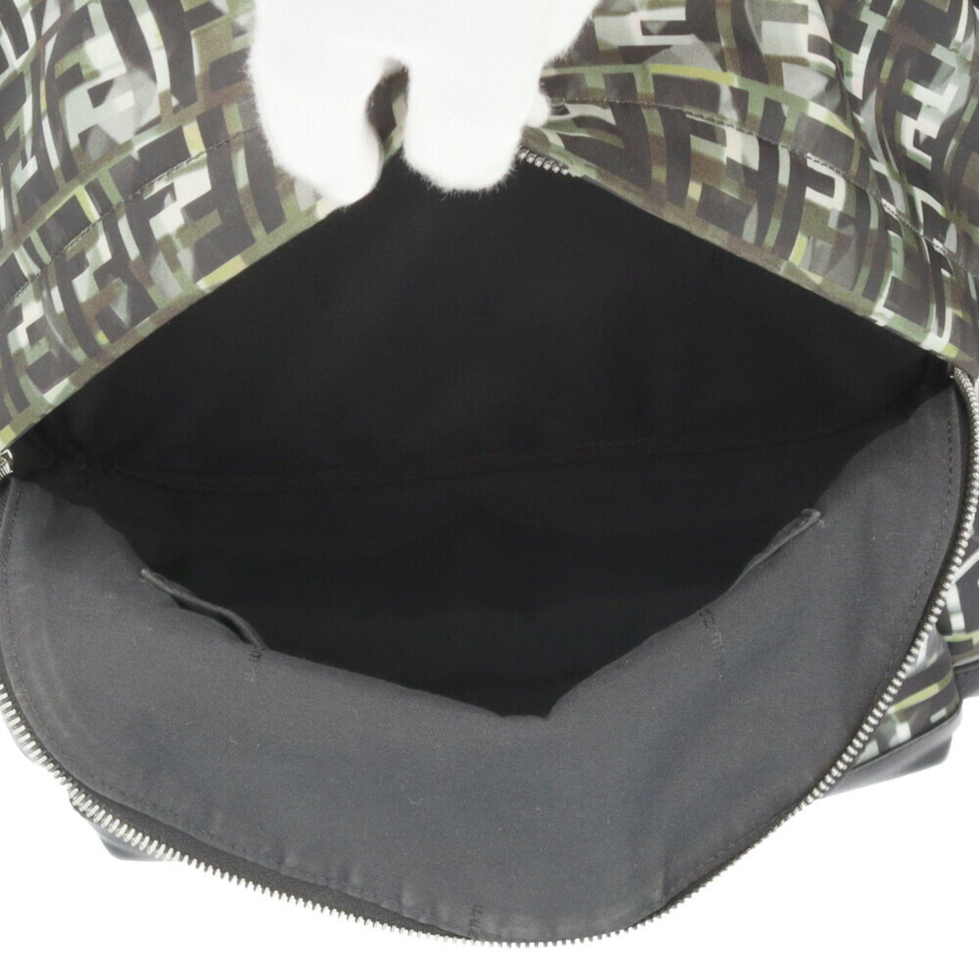 Fendi FENDI Camouflage STAMPA CAMOUFF ZUCCA Backpack Daypack Nylon 7VZ042 Men's Size ONE SIZE - 6 Thumbnail
