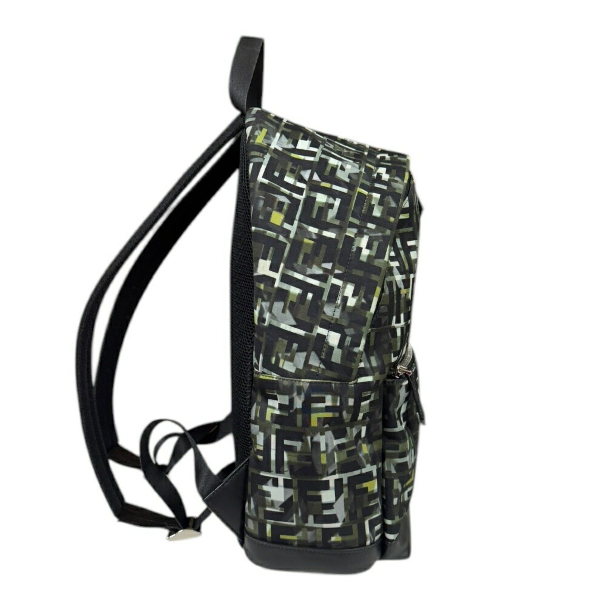Fendi FENDI Camouflage STAMPA CAMOUFF ZUCCA Backpack Daypack Nylon 7VZ042 Men's Size ONE SIZE - 4 Thumbnail