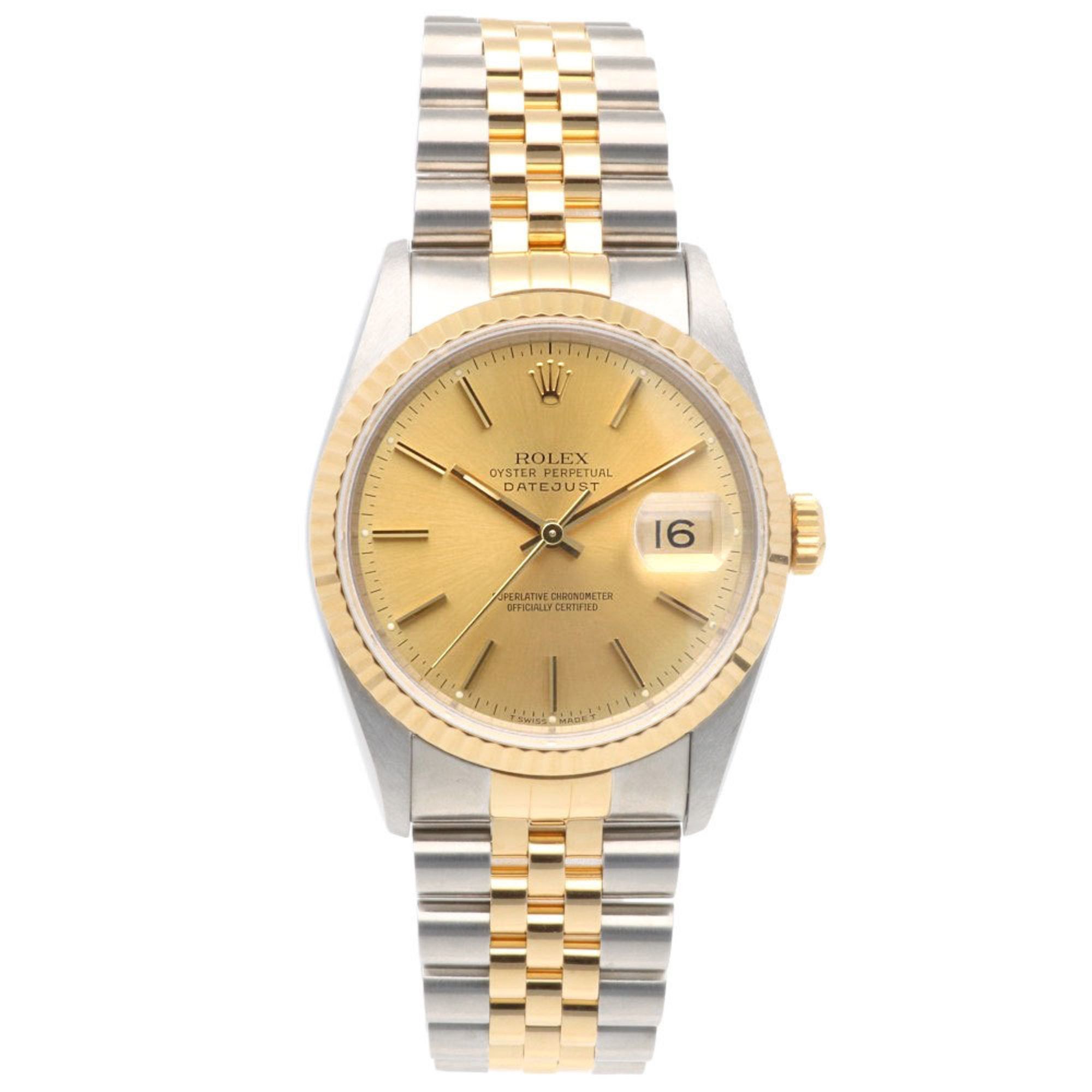 Rolex Rolex Datejust Oyster Perpetual Watch Stainless Steel 16233 Automatic Men's ROLEX X-Serial 1991 Model Overhauled Size ONE SIZE - 8 Thumbnail