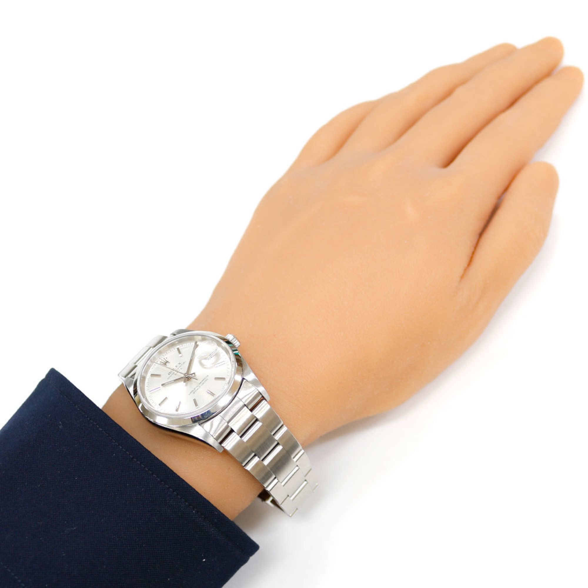 Rolex Rolex Date Oyster Perpetual Watch Stainless Steel 15200 Automatic Men's ROLEX P Series 2000 Model Size ONE SIZE - 2 Thumbnail