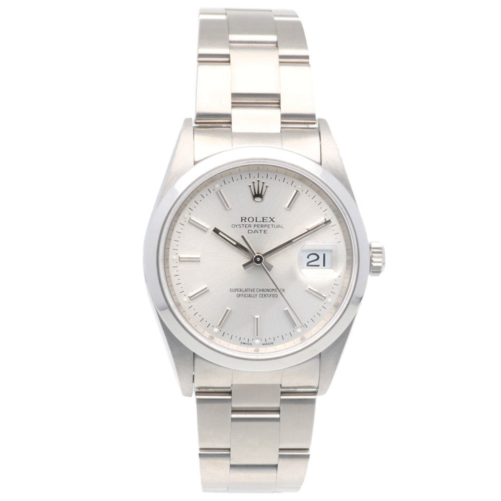 Rolex Rolex Date Oyster Perpetual Watch Stainless Steel 15200 Automatic Men's ROLEX P Series 2000 Model Size ONE SIZE - 8 Thumbnail