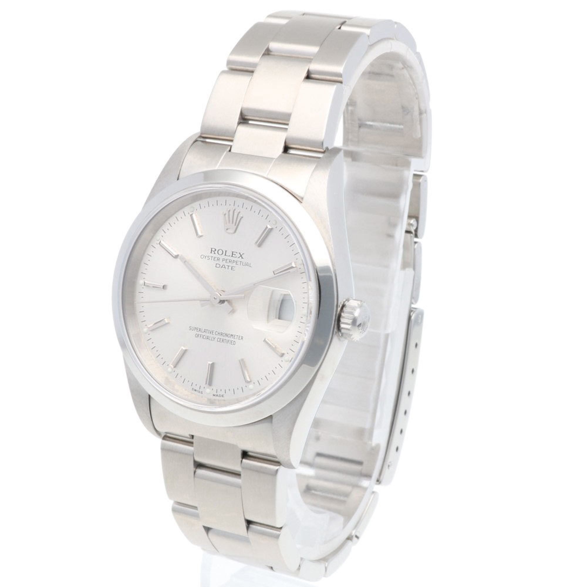 Rolex Rolex Date Oyster Perpetual Watch Stainless Steel 15200 Automatic Men's ROLEX P Series 2000 Model Size ONE SIZE - 3 Thumbnail
