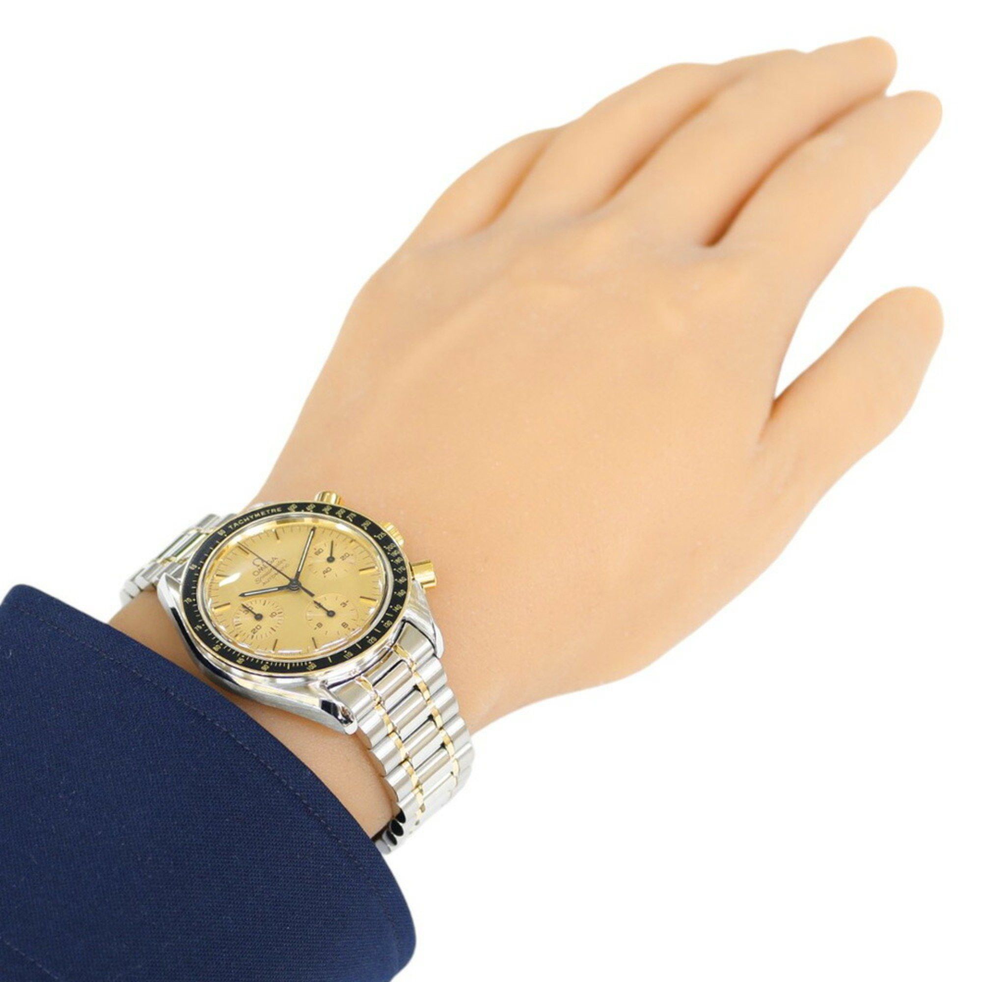 Omega OMEGA Speedmaster Watch Stainless Steel 3310 Automatic Men's Size ONE SIZE - 2 Thumbnail