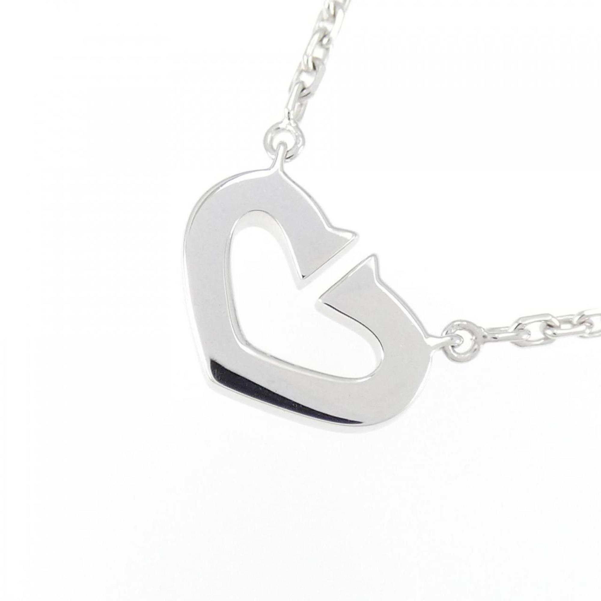 Cartier Cartier C heart necklace Size ONE SIZE - 4 Thumbnail