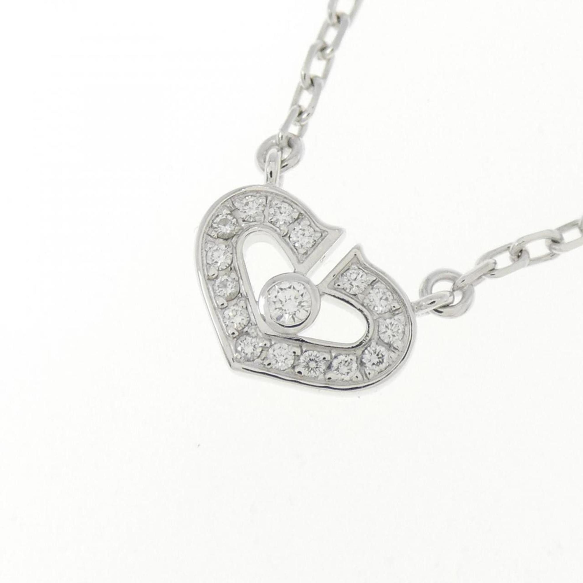 Cartier Cartier C heart necklace Size ONE SIZE - 3 Thumbnail