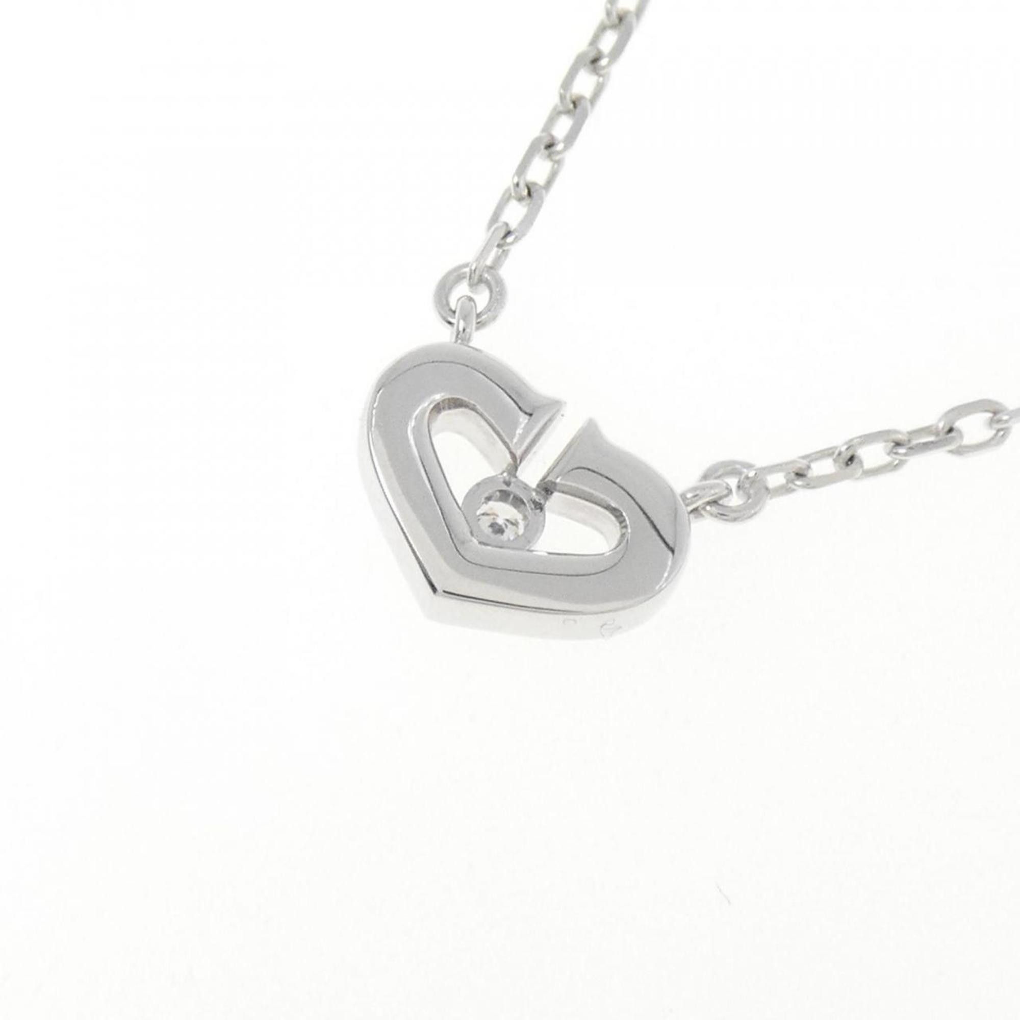 Cartier Cartier C heart necklace Size ONE SIZE - 4 Thumbnail