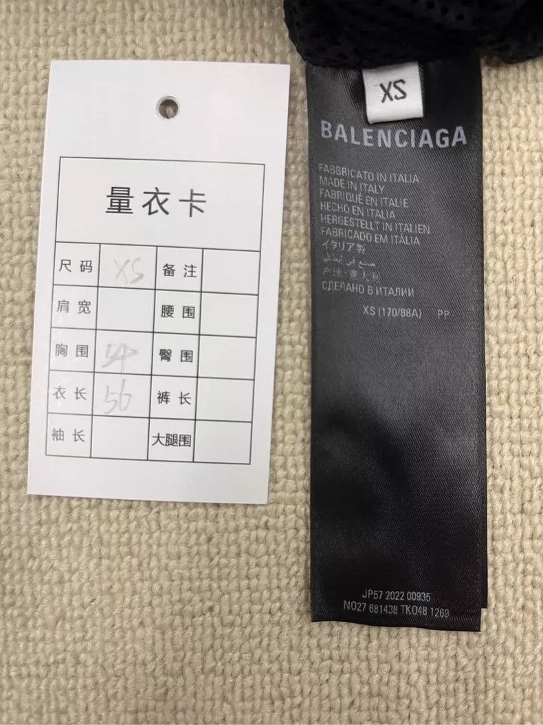 Balenciaga Balenciaga Black Long Sleeve Zip Hoodie Size US XS / EU 42 / 0 - 5 Thumbnail