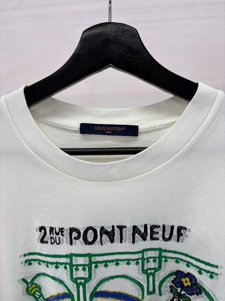 Louis Vuitton Louis Vuitton Short Sleeve Embroidered T-Shirt Size US M / EU 48-50 / 2 - 5 Thumbnail