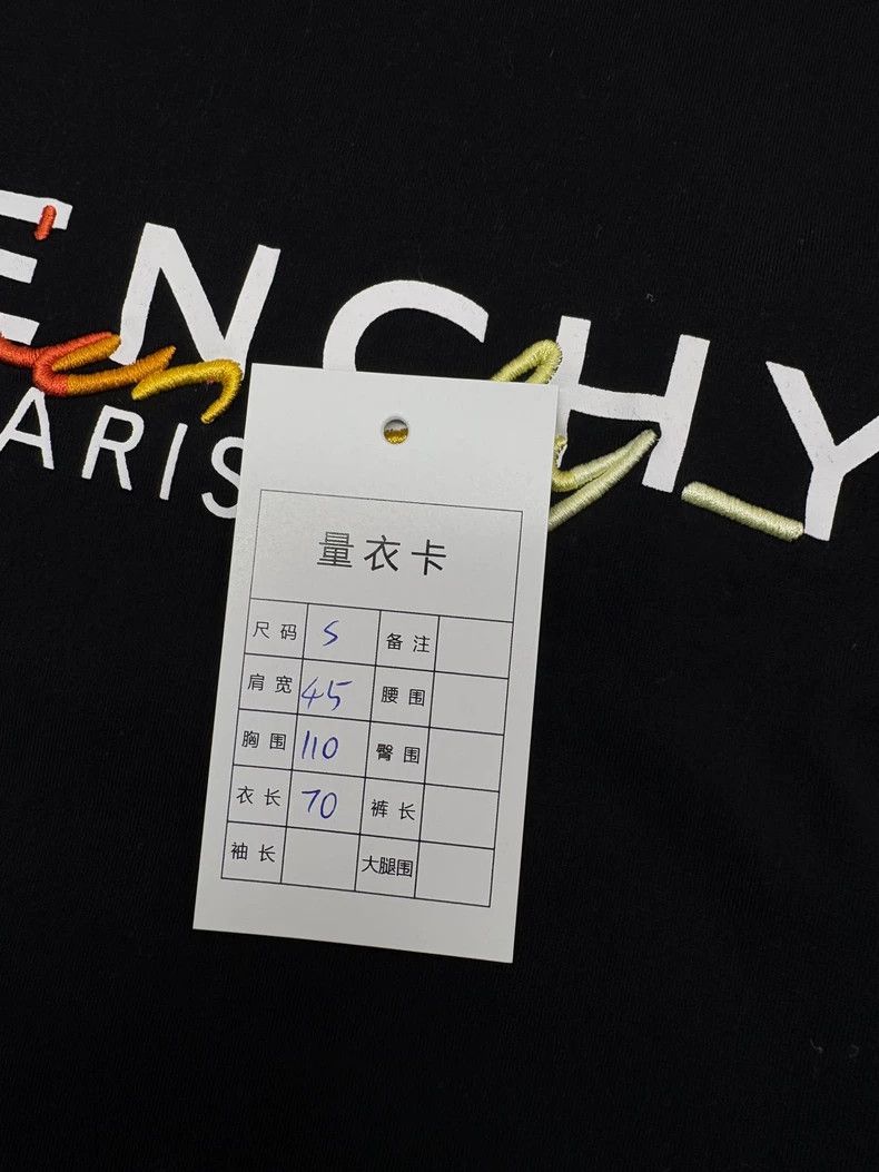 Givenchy Givenchy Vibrant Embroidered Logo Short Sleeve Shirt Size US S / EU 44-46 / 1 - 7 Thumbnail