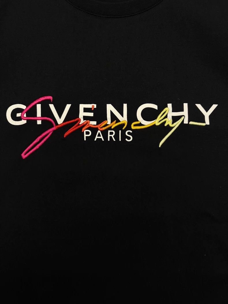 Givenchy Givenchy Vibrant Embroidered Logo Short Sleeve Shirt Size US S / EU 44-46 / 1 - 3 Thumbnail