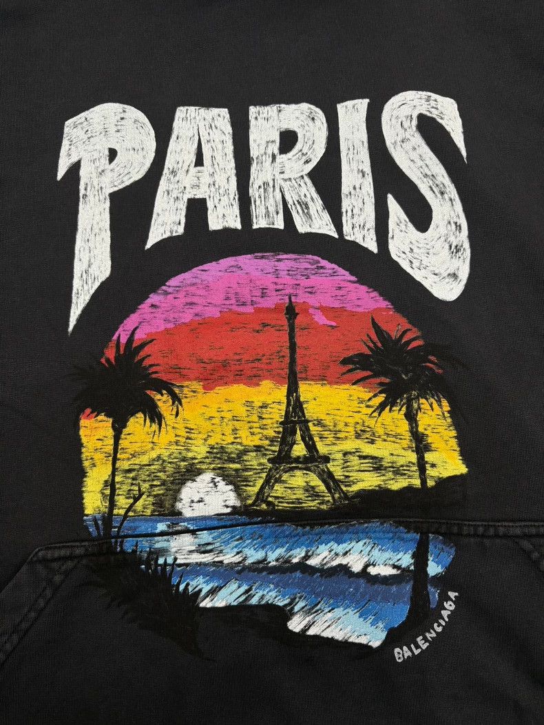 Balenciaga Balenciaga Sunset Beach Hoodie Size 2 Size US M / EU 48-50 / 2 - 3 Thumbnail