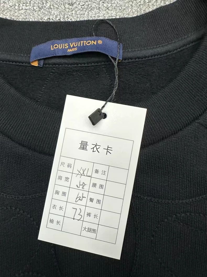 Louis Vuitton LV Embroidered Letter Sweatshirt XXL Size Size US XXL / EU 58 / 5 - 4 Thumbnail