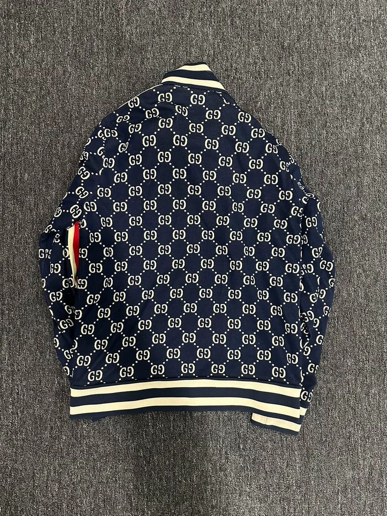 Gucci Gucci Red Blue Logo Jacket XXL Rare Size Size US XXL / EU 58 / 5 - 2 Thumbnail