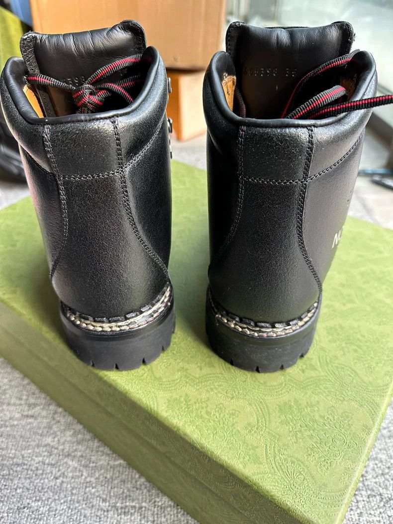 Gucci Gucci North Face Black Martin Boots Women Size US 5 / EU 37 - 4 Thumbnail