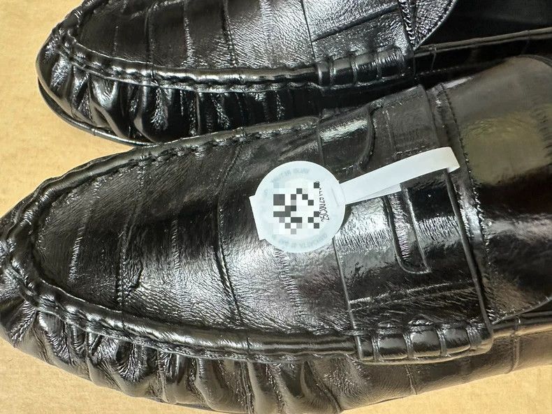 Saint Laurent Paris SLP Saint Laurent Eel Skin Loafers Size 45 Size US 11 / EU 44 - 7 Thumbnail