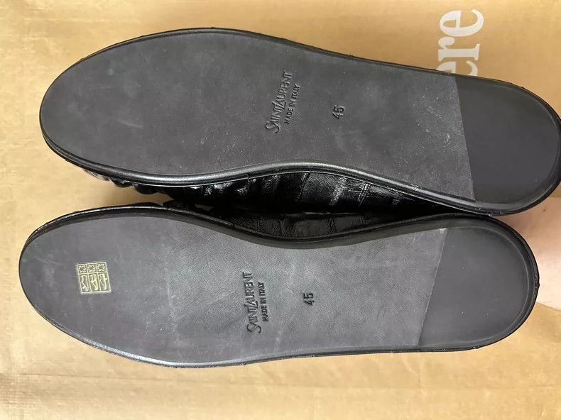 Saint Laurent Paris SLP Saint Laurent Eel Skin Loafers Size 45 Size US 11 / EU 44 - 8 Thumbnail