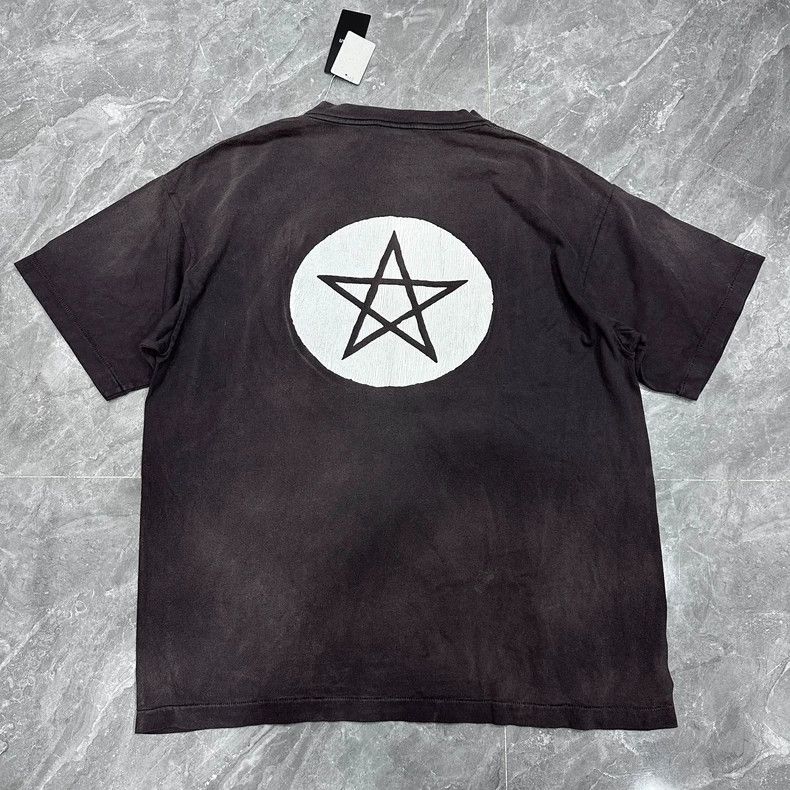 Saint Michael Saint Michael Human Fear Vintage Short Sleeve T-Shirt Size US XL / EU 56 / 4 - 2 Thumbnail