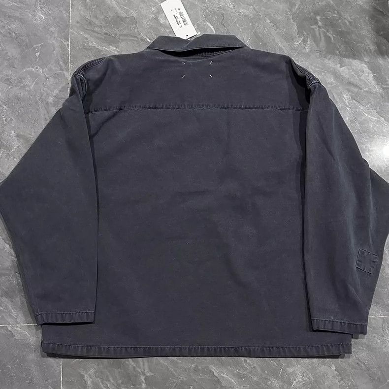 Maison Margiela Maison Margiela Long Sleeve Denim Sweatshirt Size US L / EU 52-54 / 3 - 2 Thumbnail