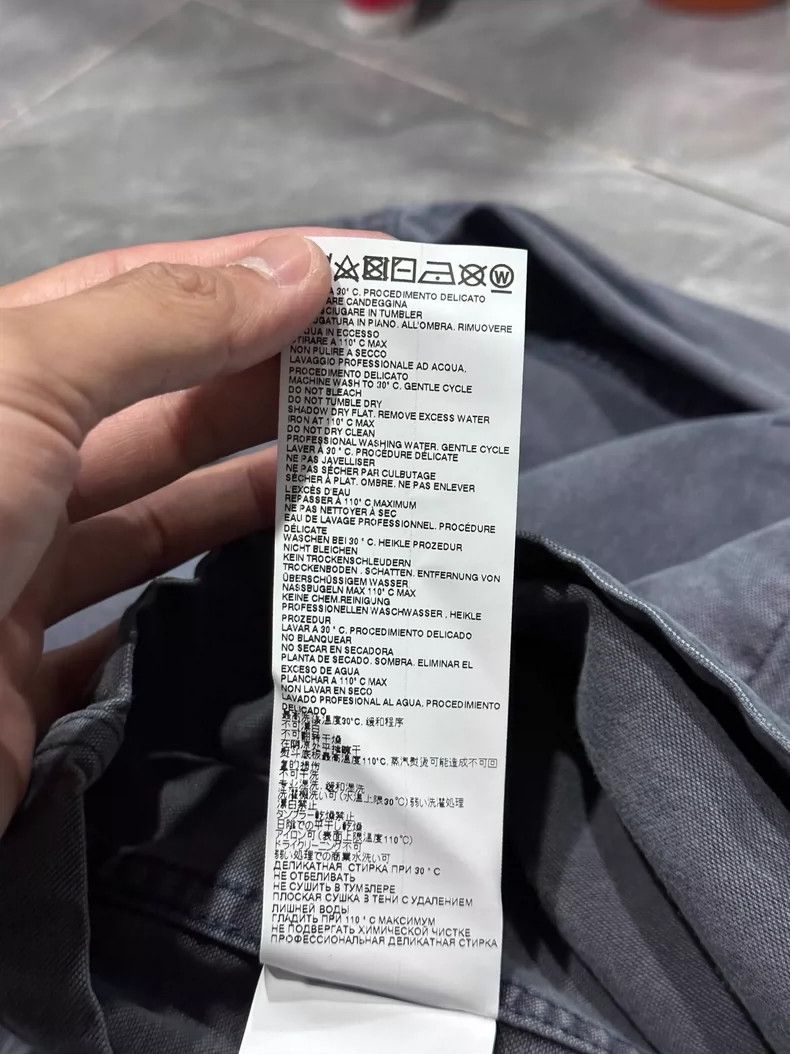 Maison Margiela Maison Margiela Long Sleeve Denim Sweatshirt Size US L / EU 52-54 / 3 - 7 Thumbnail